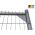 Bouwhek Heras M500 Anti Climb met hoekversterking en middenbuis | 1446.128426