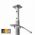 Mammoet (bouw)stempel | Zwaarlaststempel | SG-C350 Klasse D35, 198 tot 350 cm, 17.3 kg, voet/kopplaat 120x120x6.5, EN1065 / 36.7-20.6 kN - (Voorheen type AS350)