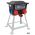 32A kunststof verdeelkast RONDO op frame, CEE 32A 5p 6h 400V via onderzijde, 6x Schuko 16A 2p+RA 230V,  2x CEE 32A 5p 6h 400V - NL10.0306.01032 | EAN: 4068773531448