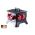 Ypsilon Verdeelkast KE27-1 32A | doorlus 32A 5p 400V 2x CEE 32A 5p 400V | 6x schuko 16A 2p+RA 230V | 104483