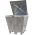 Bouwwatermeterput met sleuven en 2 beluchte kranen volbad-verzinkt zware kwaliteit - JSK Handelsonderneming