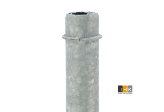 Stapelpallet 300x63cm gegalvaniseerd met uitneembare staanders [CLONE]