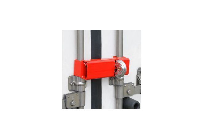 DoubleLock Container Lock JUNIOR RED 080-150