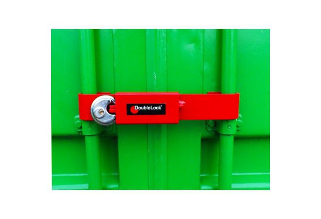 DoubleLock Container Lock JUNIOR RED 080-150
