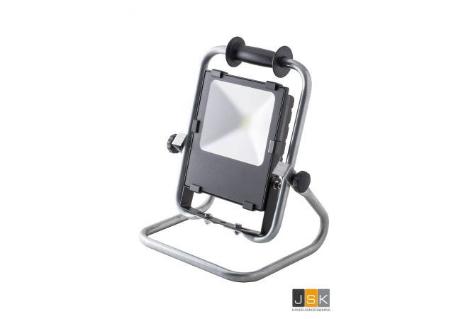 Bouwlamp LED 60 Watt klasse 2 op statief | Basic uitvoering | dubbel geïsoleerd | 119150 - JSK Handelsonderneming