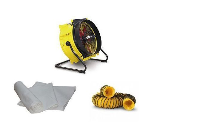 Axiaal ventilator TTV 4500, 3 snelheden Dryfast