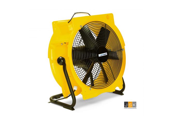 Axiaal ventilator DFV4500, 3 snelheden, 5.300 m³/uur, Luchtdruk max. 80 Pa, 230 V / 50 Hz (1, 1 A), 360 x 480 x 570 mm, max. 53 dB(A) @ 3 m, IP55