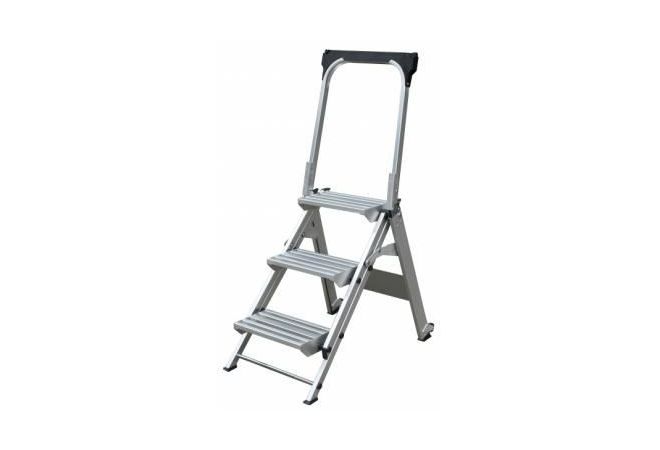 Swinko Stukadoorstrap ALSTEP AT-3S opklapbare trap - 3-treeds met valbeugel 25.003.00