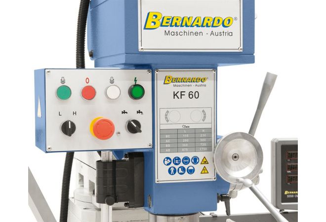 Bernardo Boor-freesmachine  KF 60 INCL. DIGITAAL+AV