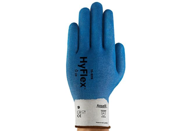 Ansell HyFlex 11-919 handschoen (Doos 144 paar) (Maten 6-10) - 19013100