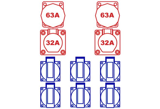 Volrubber verdeelkast / zwerfkast Alfa KE200 104491 - JSK Handelsonderneming