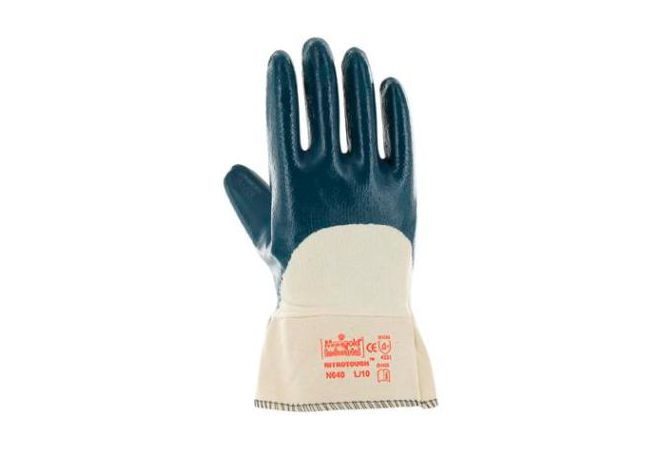 Ansell Nitrotough N640 handschoen - 18601300 - JSK Handelsonderneming