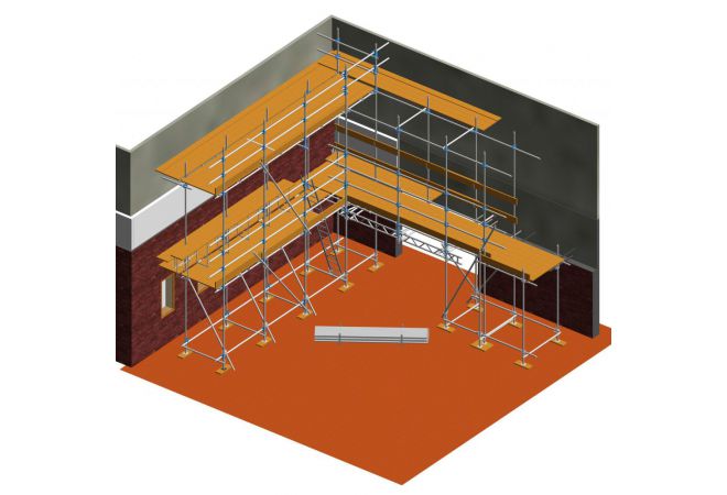 Steiger-Kruiskoppeling Van Thiel vaste spie *nieuw* | EN 74-1 klasse B | Gewicht: 1,5 kg | Gebruiksbelasting: 9,1 kN | EN74 B CU | P-1057- JSK Handelsonderneming