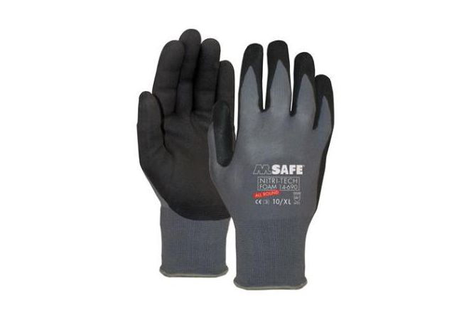 M-Safe Nitri-Tech Foam 14-690 handschoen