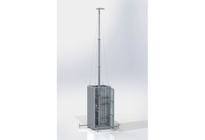 Mobiele Lichtmast Container MSB6-Basic - JSK Handelsonderneming