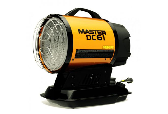 Master Accu Heater DC61 met lader en accu - DC61SETCOMPL - gratis verzending - JSK Handelsonderneming