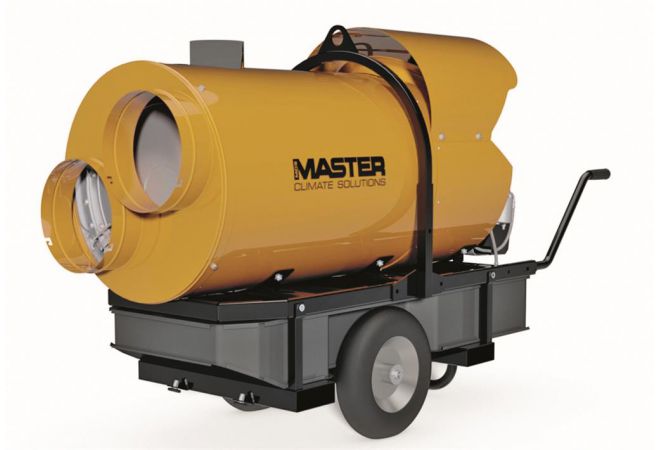 Master Indirecte Diesel Heater BV500, radiaal ventilator - JSK Handelsonderneming