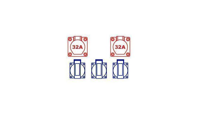 40A kWh meter aansluitkast 40 Amp. type KERAF KEM4004 - 107176 - JSK Handelsonderneming