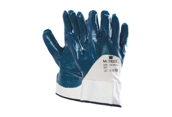 NBR M-Trile 50-030 handschoen - 15003000 - JSK Handelsonderneming