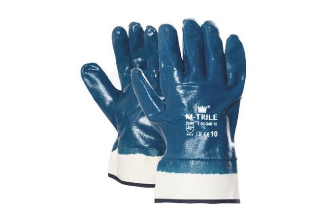 NBR M-Trile 50-040 handschoen - 15004000 - JSK Handelsonderneming