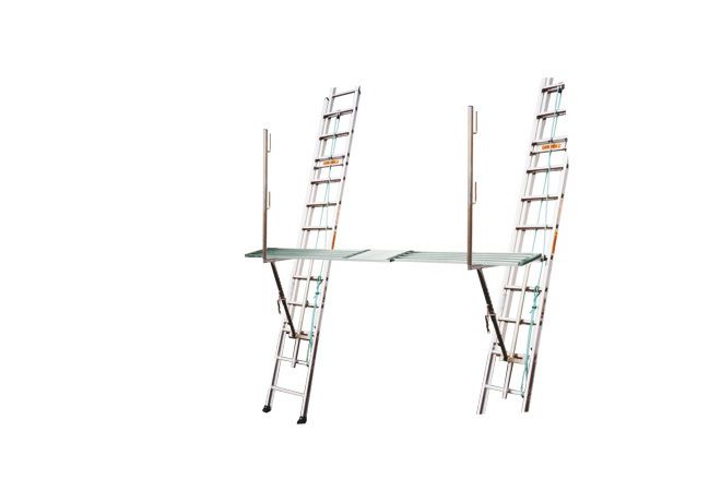 Ladder console met afneembare leuning