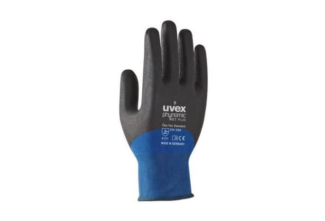 Uvex phynomic wet plus handschoen - 19115200 - JSK Handelsonderneming