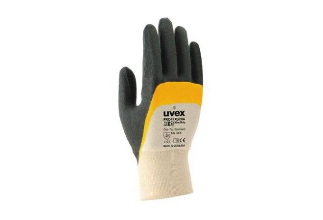 Uvex profi ergo XG20A handschoen - 19102000 - JSK Handelsonderneming