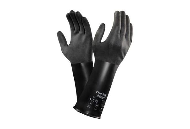 Ansell ChemTek 38-520 handschoen (Doos 36 paar) (Maat 7-11) - 1.90.157.00 - JSK Handelsonderneming