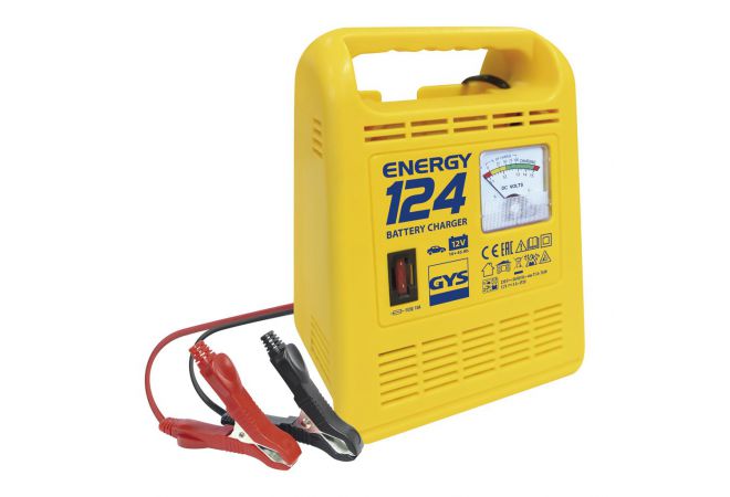 GYS Acculader ENERGY 124, Traditioneel - 5192023215 - JSK Handelsonderneming