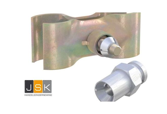 Bouwhek-Klemsleutel Security met 3 sleuven | Griptandsleutel High Security | Grip dopsleutel tand Anti Diefstal