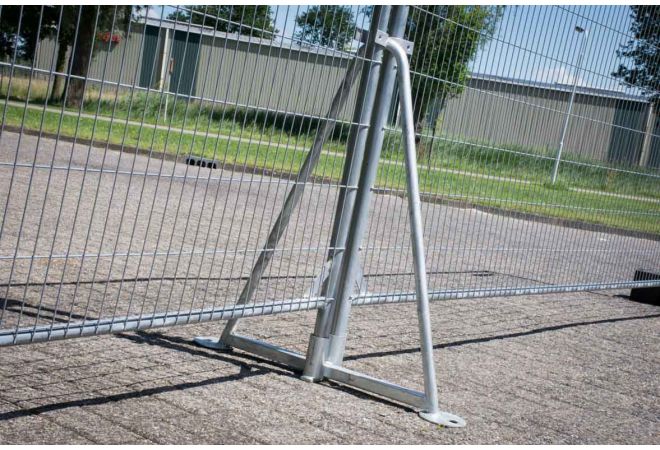 Bouwhek standaard gegalvaniseerd, A-voet [CLONE]