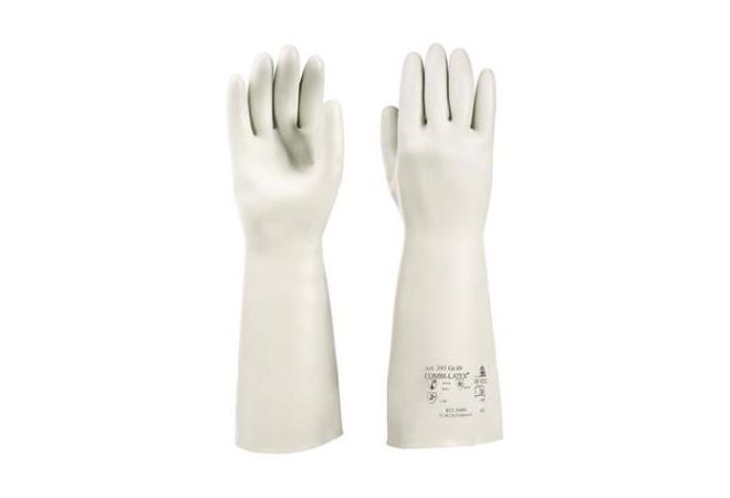 KCL Combi-Latex 395 handschoen (Doos 10 paar) (Maat 9-11) - 1.95.395.00 - JSK Handelsonderneming