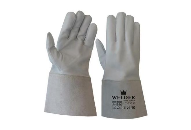 Lashandschoen van geitenleder (Doos 120 paar) - 1.53.735.10 - JSK Handelsonderneming