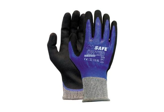 M-Safe Full-Nitrile Cut 5 14-700 handschoen (Doos 144 paar) (Maat M-XXL) - 1.14.700.00 - JSK Handelsonderneming