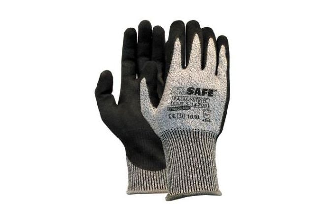 M-Safe Palm-Nitrile Cut 5 14-705 handschoen (Doos 144 paar) (Maat M-XXL) - 1.14.705.00 - JSK Handelsonderneming
