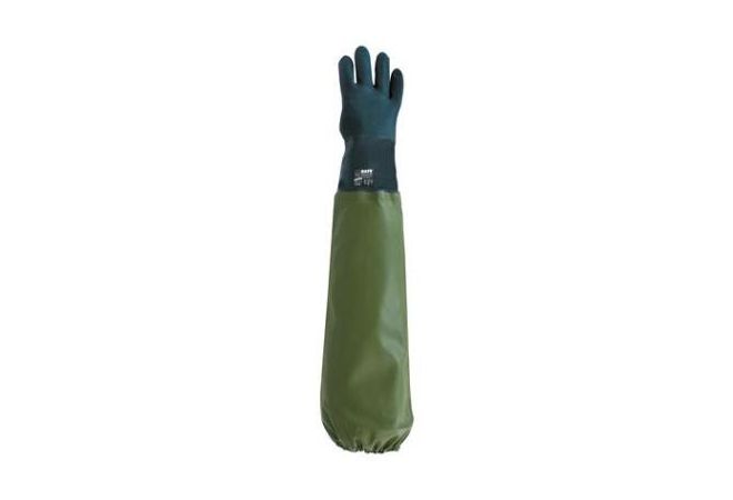 12023570 PVC groen plukhandschoen rechts (Dozijn 12 stuks) - 1.20.235.70