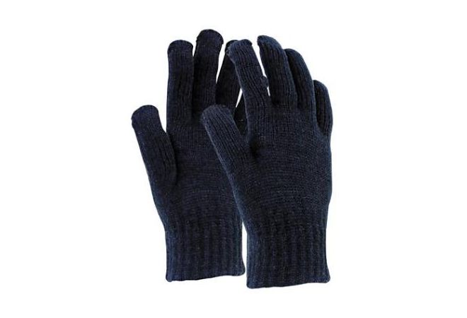 Rondgebreide acryl handschoen (Doos 120 paar) (1 maat) 1.14.372.00 - JSK Handelsonderneming