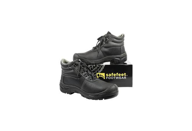 Safefeet Footwear 10-300 Veiligheidsschoen hoog model werkschoenen voor technische scholen 4.01.10.300.00 - JSK Handelsonderneming