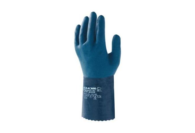Showa 720 Nitrile handschoen (Doos 120 paar (Maat M-XXL) - 1.23.155.00 - JSK Handelsonderneming