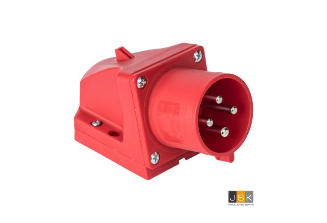 CEE opbouw toestelcontactdoos 32A 4p 6h / PCE 524-6V / 103344