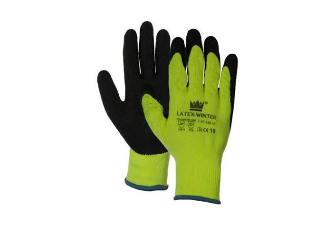 Latex-Winter handschoen (Doos 144 paar) (Maat 8-11) - 1.47.195.08 - JSK Handelsonderneming