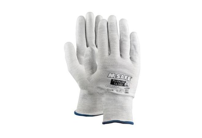 M-Safe PU-Palm 14-103 handschoen (Doos 144 paar) (Maat 7-11) - 1.14.103.00 - JSK Handelsonderneming