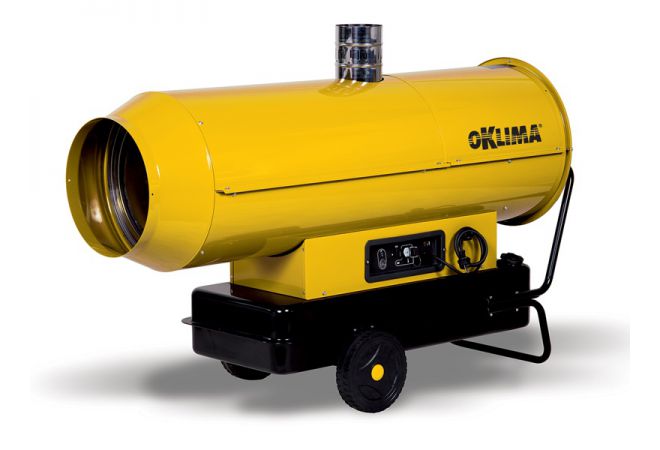 Oklima Heater / Heteluchtkanon Oklima SE 300 - Capaciteit 90kW - 77.500 Kcal/h - Luchtverplaatsing 4300 m³/h - gratis bezorging - JSK Handelsonderneming