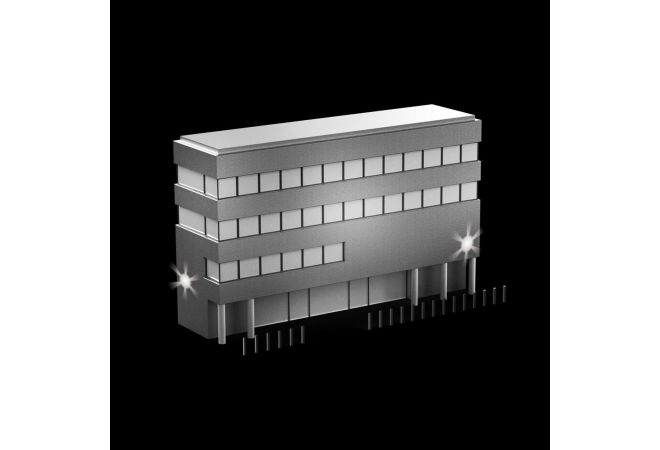 Steinel Buitenspot XLED 25 Slave wit - 005740 - JSK Handelsonderneming
