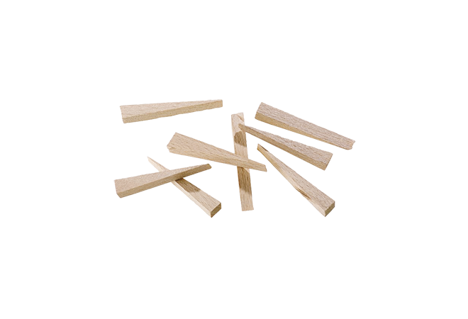 CALES EN BOIS - WOODEN WEDGES - HOLZKEILE