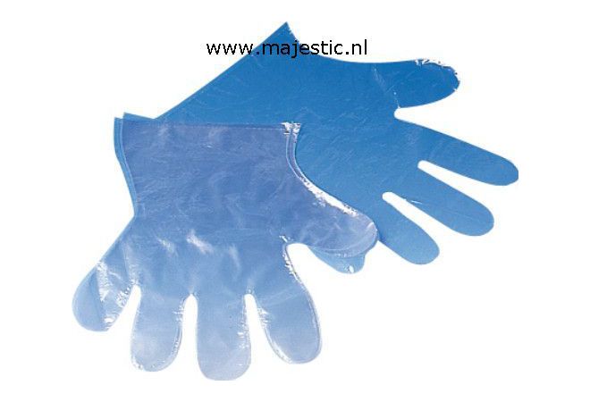 Polyethyleen handschoenen, Cat.1