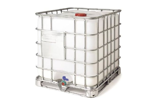 WATERCONTAINER IBC 1000 L "GEBRUIKT" (NIET VOOR DRINKWATER)