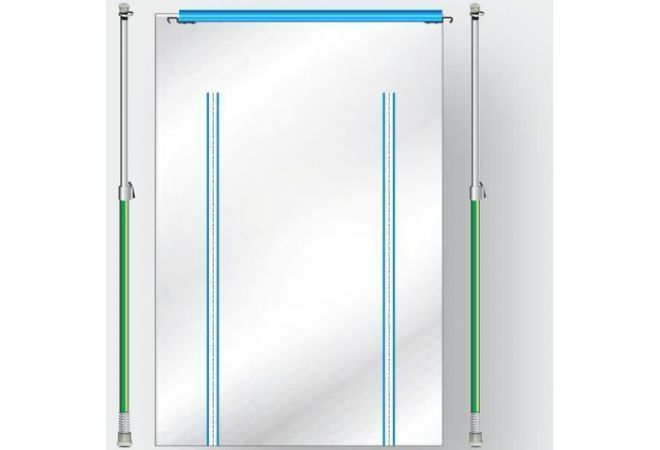 ZipDoor 120 Kit - Curtain Wall®