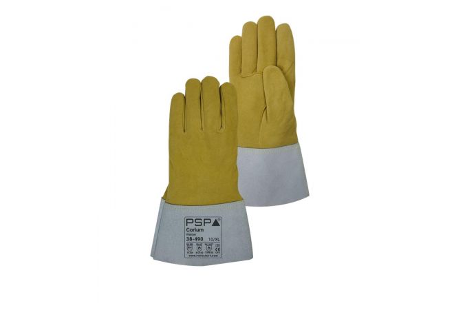 38-490 TIG Lashandschoen Hertensplitleer (doos 120 paar) (maten 9-11) | 2.03.38.490.00