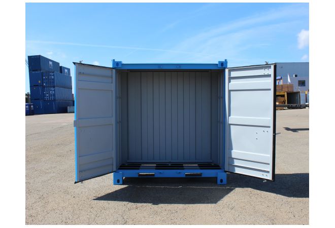 Mini Storage 4FT Dry Shipping Container | 1.20 x 2.20 meter | Stapelbaar - JSK Handelsonderneming